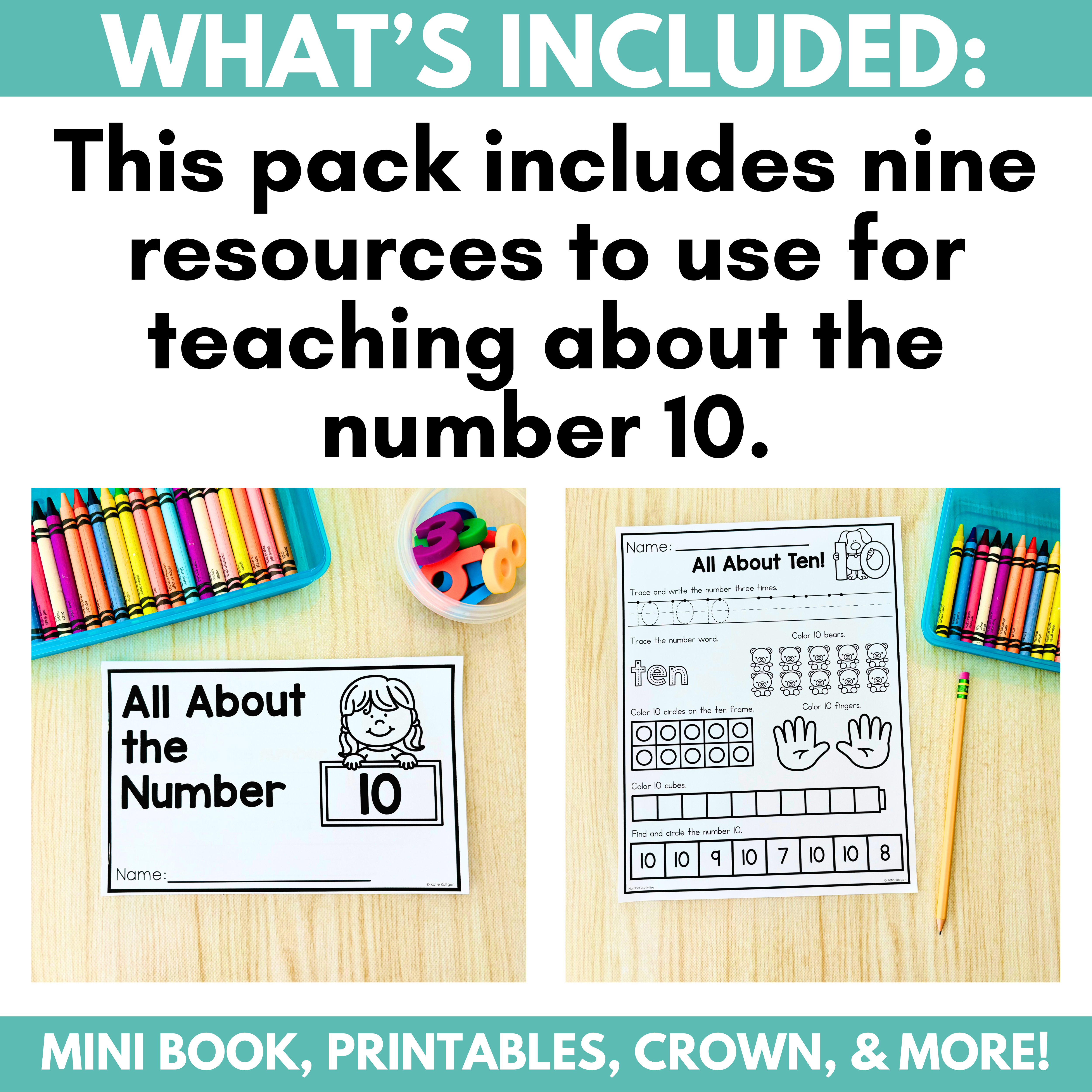 Number Ten Activities - Image 2
