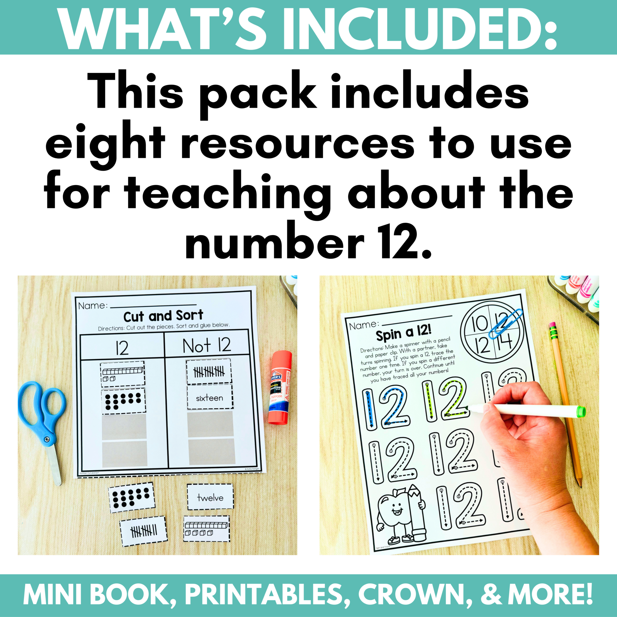 Number 12 Lesson Number 12 Activities - Katie Roltgen Teaching