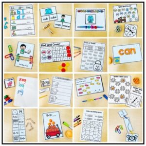 First Grade Morning Work Tubs for October - Katie Roltgen Teaching