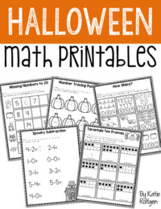 Halloween Math Printables - Katie Roltgen Teaching