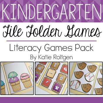 Break Your Bones Things togethe literacy Centers File Folder Games Kindergarten 