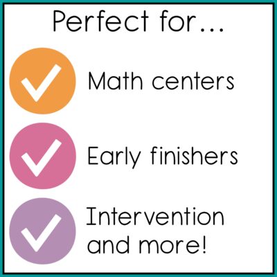 Math Task Boxes for Kindergarten: Set 1 - Katie Roltgen Teaching