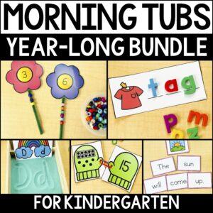 kindergarten morning tubs