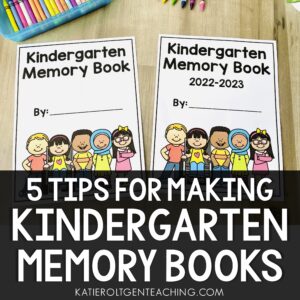 kindergarten memory books