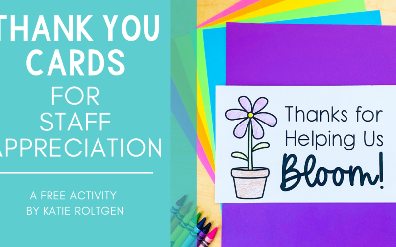 thank you cards for teacher appreciation