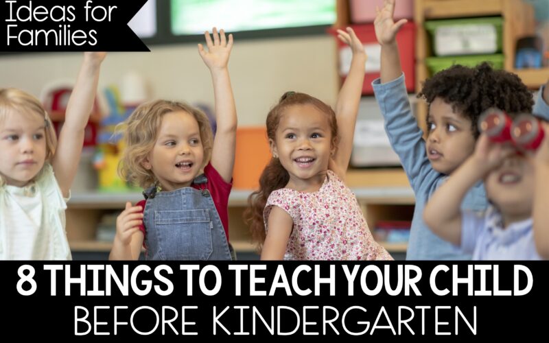 tips for kindergarten families back to school