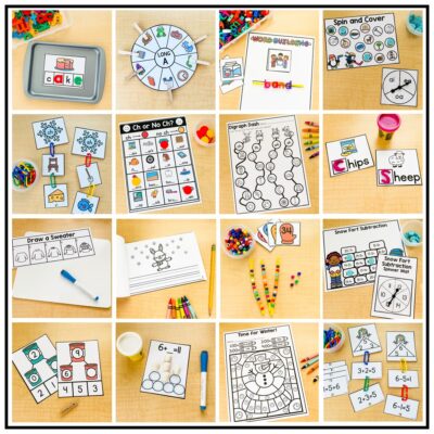 First Grade Morning Work Tubs for January - Katie Roltgen Teaching
