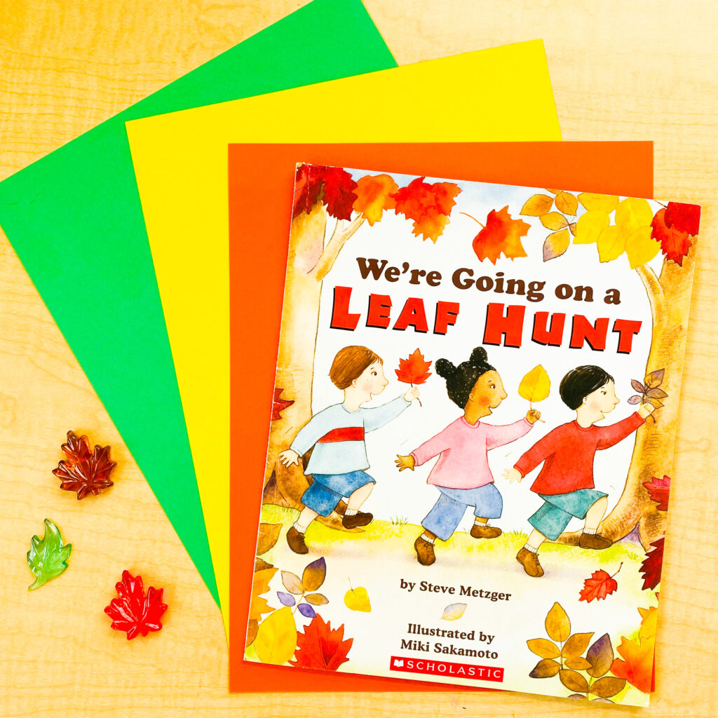 leaf fall books for kindergarten classroom