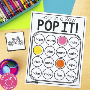 Printable Literacy Games for Kindergarten - Katie Roltgen Teaching