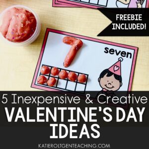 valentine's day ideas for kindergarten