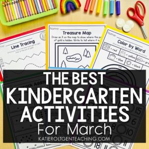 the best kindergarten activities for March