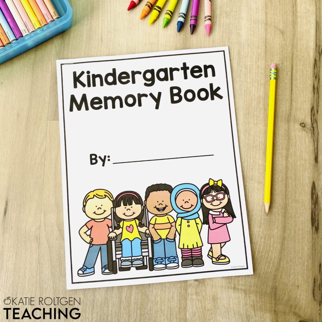 kindergarten memory book