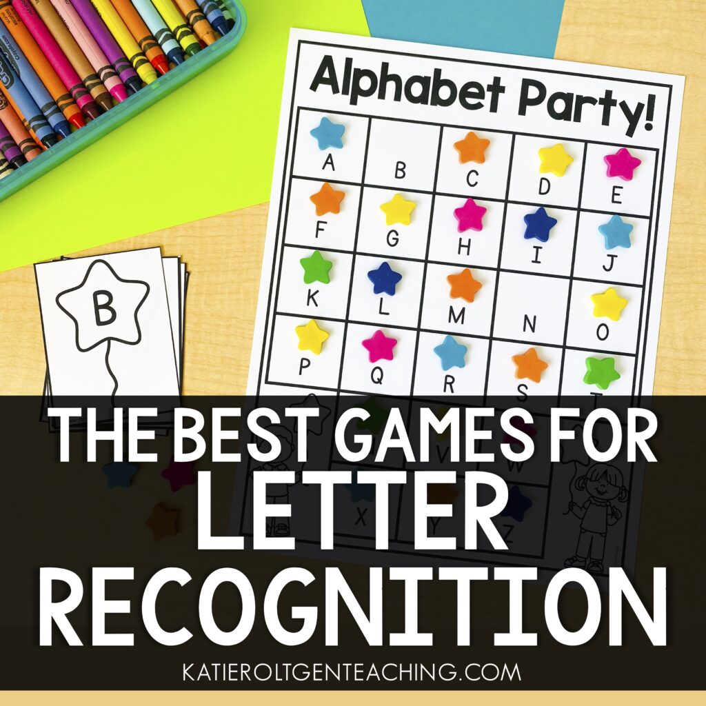 the best games for letter recognition