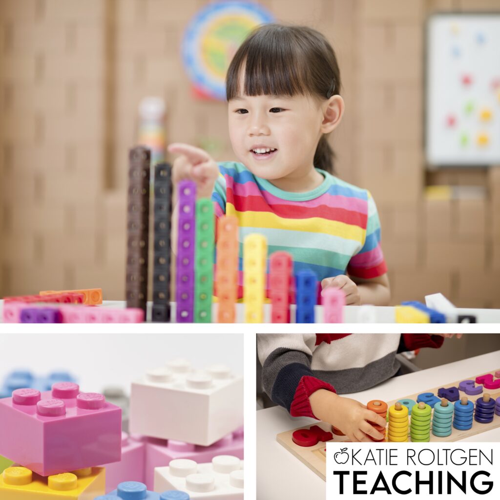 teaching 1:1 correspondence in kindergarten