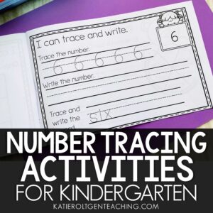 number tracing activities