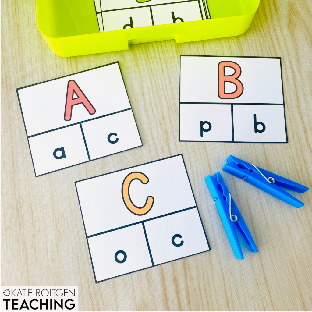 literacy activities for kindergarten letter activities