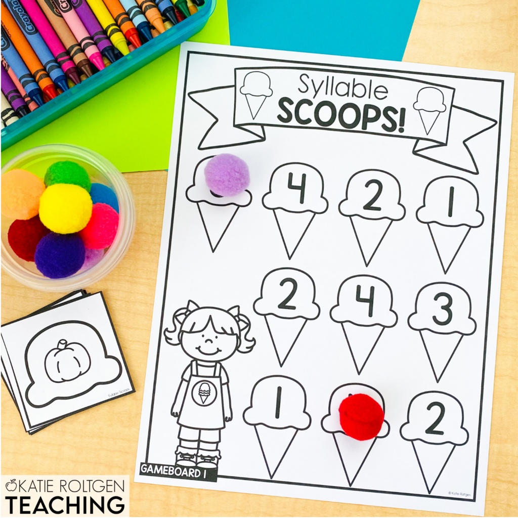 syllable game