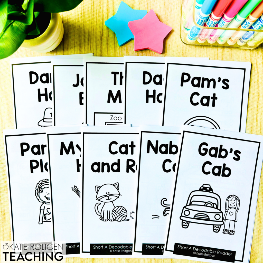 cvc decodable books