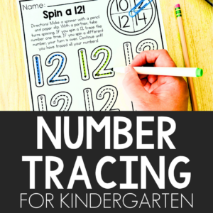 number tracing worksheets