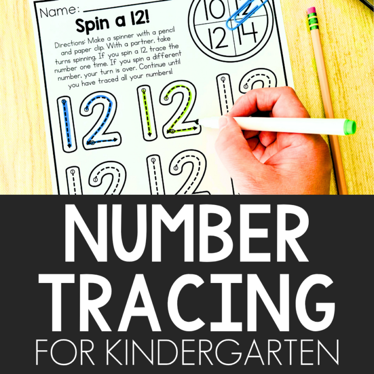 number tracing worksheets