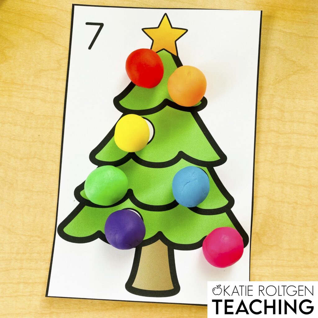 5 Christmas Activities for Kindergarten (Free Elf Game!) - Katie ...