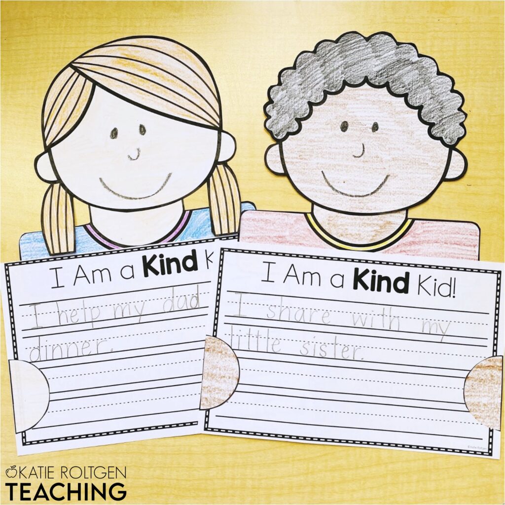 free kindness activity for kindergarten