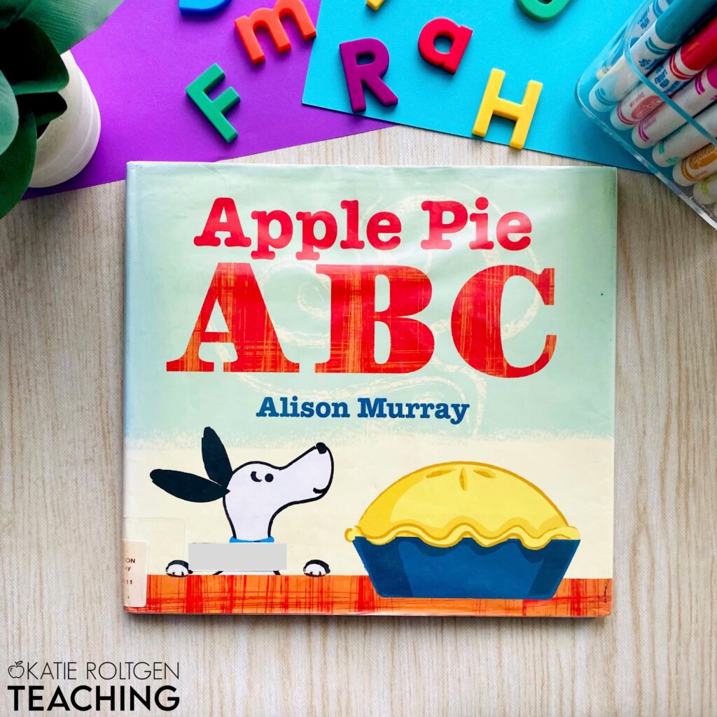Apple Pie ABC book kindergarten