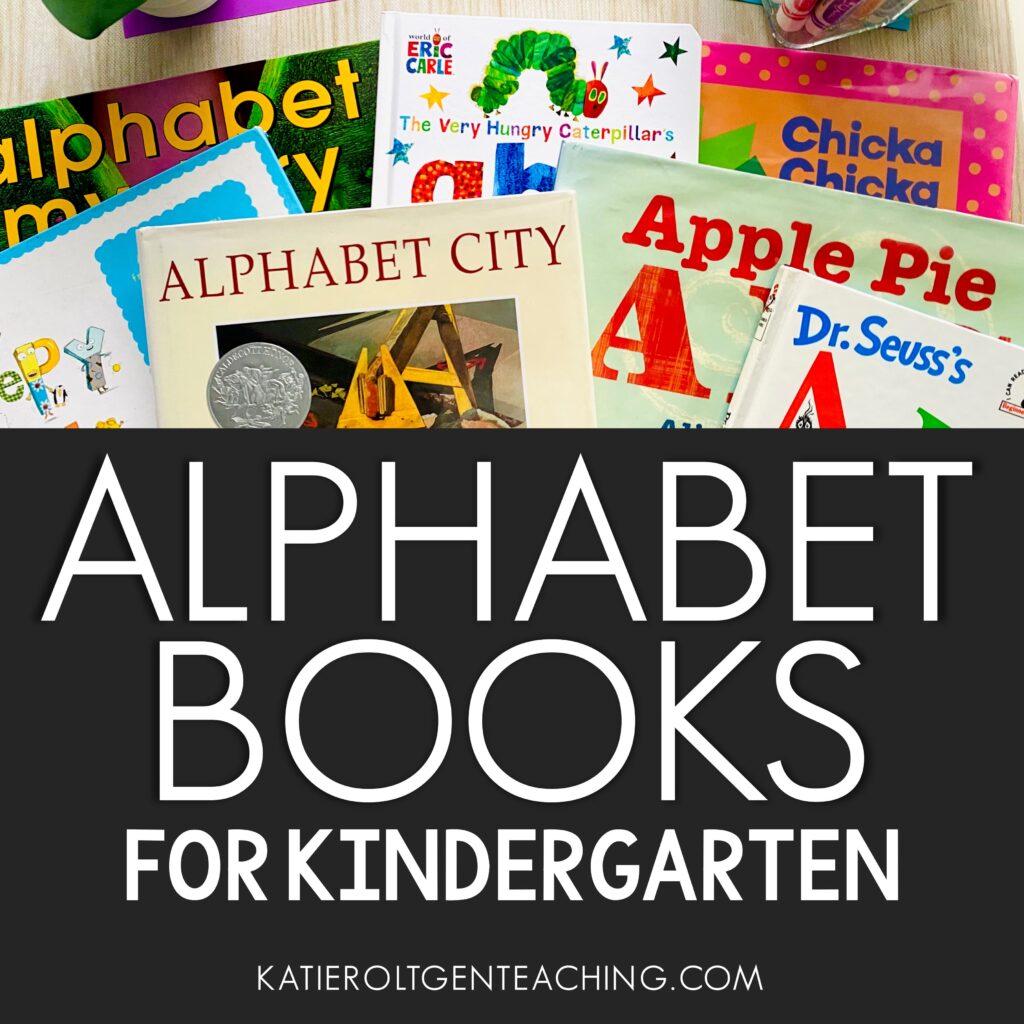 alphabet books for kindergarten