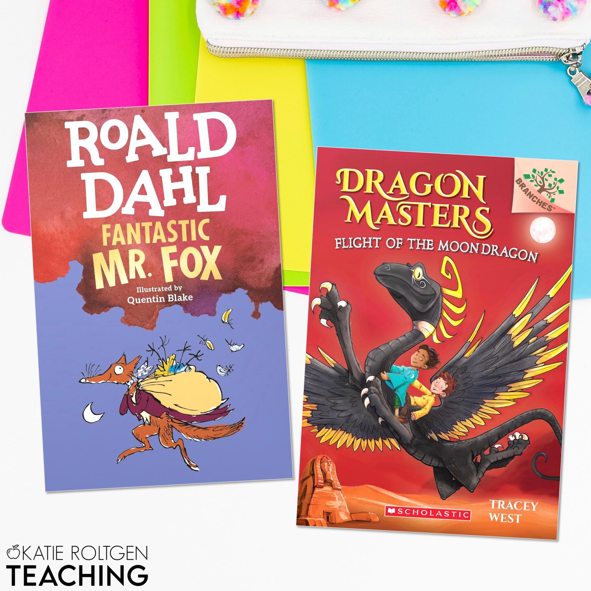 Kindergarten Chapter Books 15 Cute Clip Art Pack