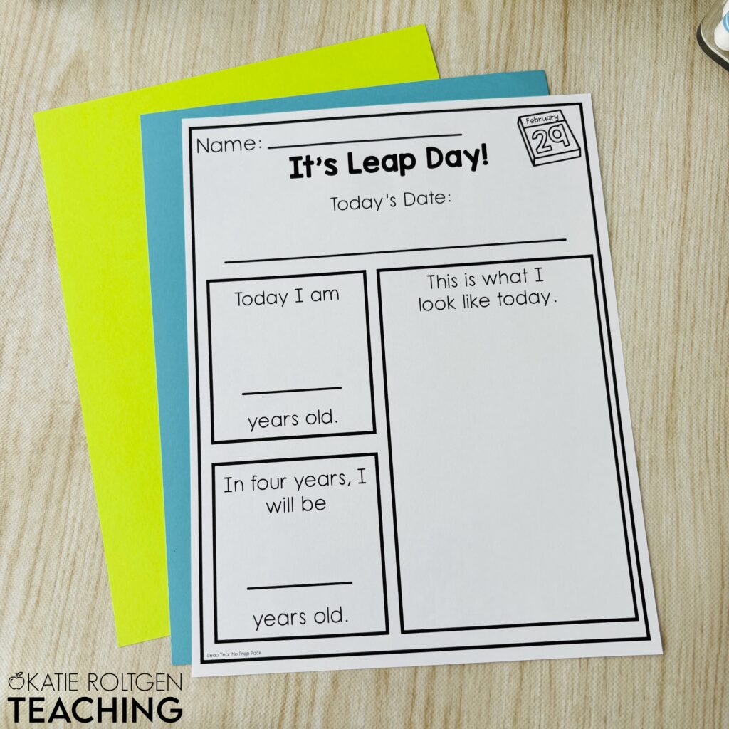 leap day classroom activities