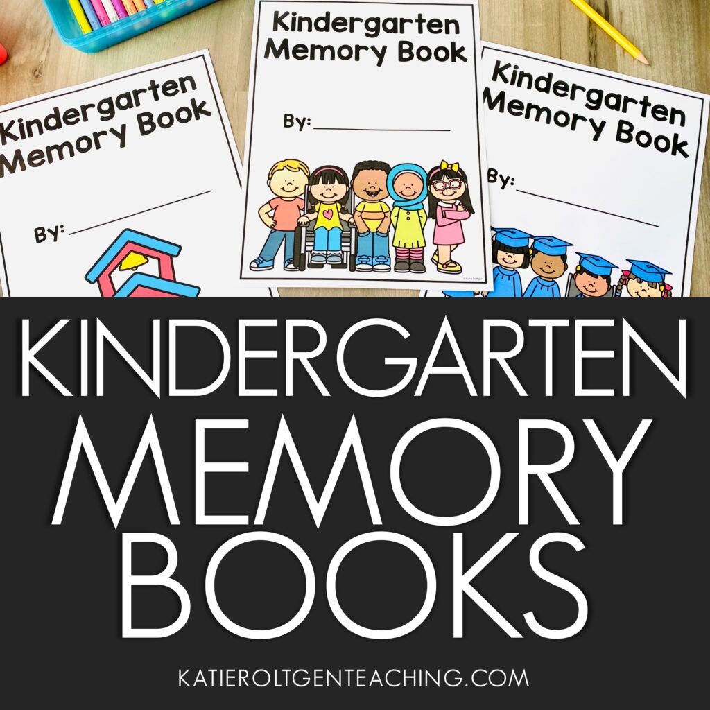 kindergarten memory book printable