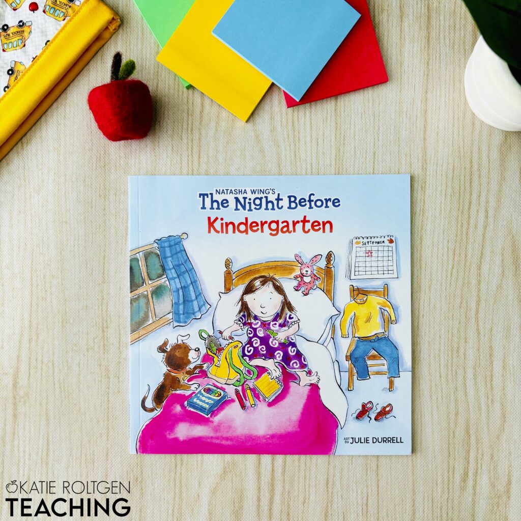 the night before kindergarten