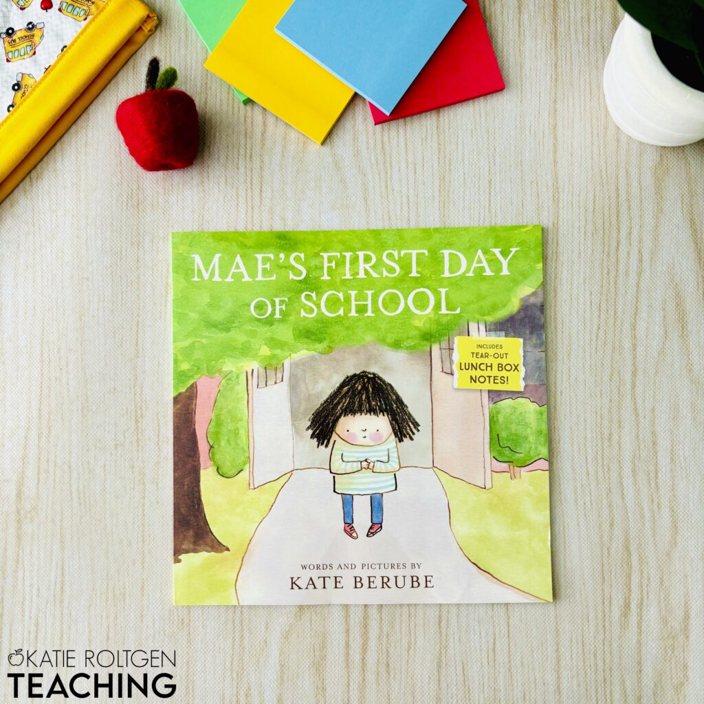 mae's first day of school