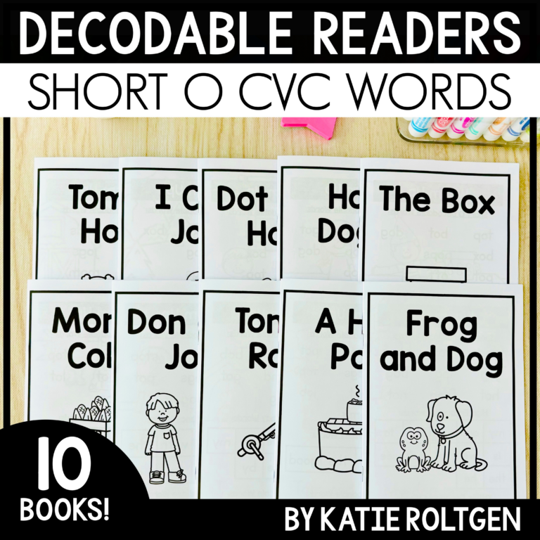 short o decodable books