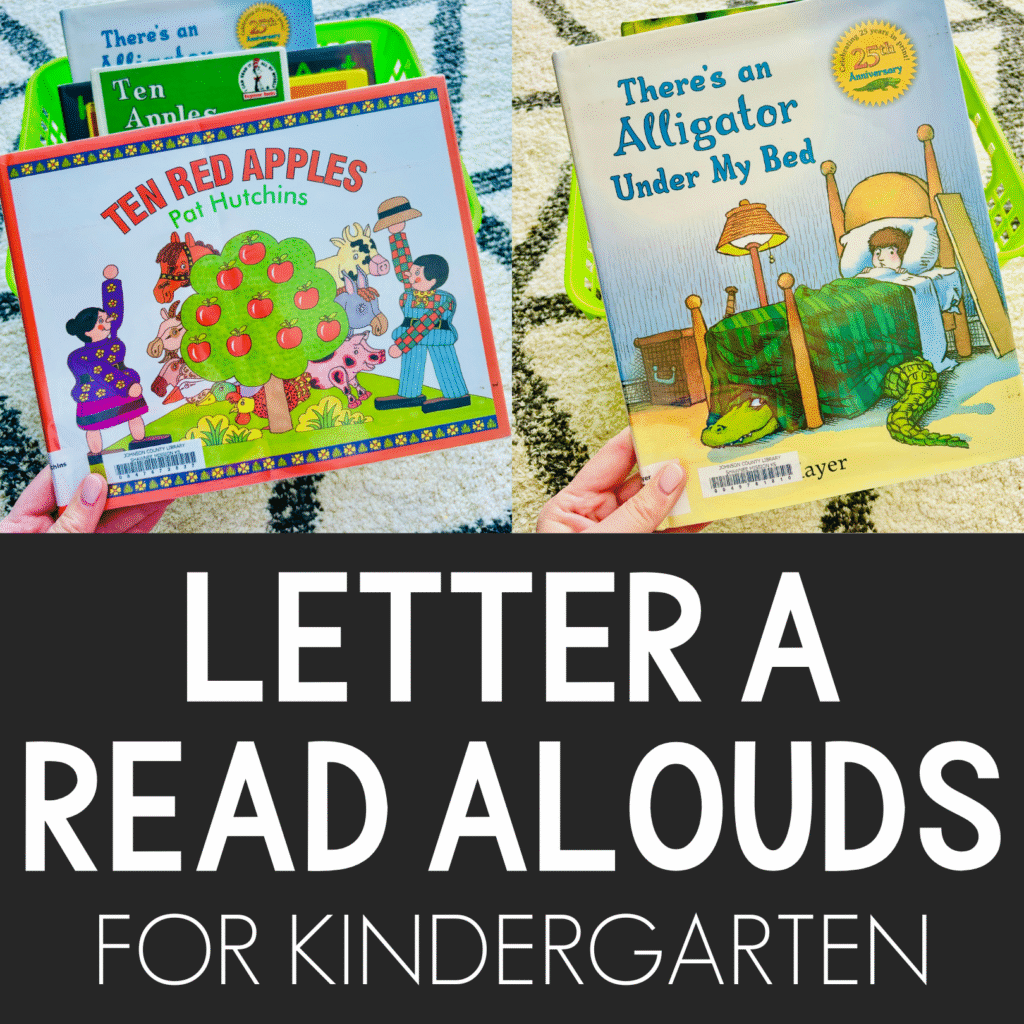 My Favorite Letter A Books for Kindergarten - Katie Roltgen Teaching