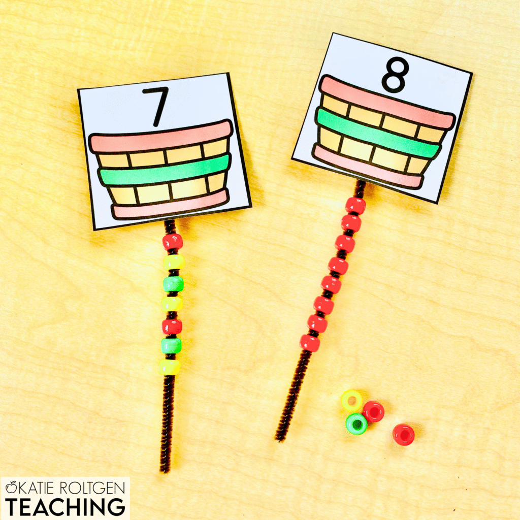apple activities for kindergarten