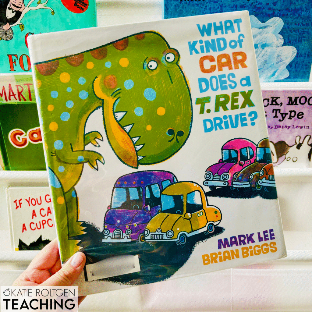 what kind of car does a t rex drive?