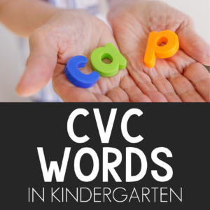 cvc words kindergarten