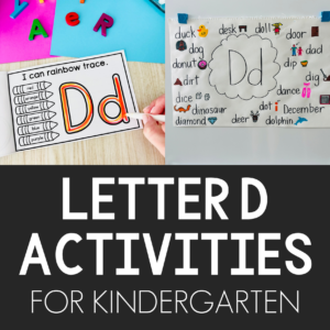 letter d activities