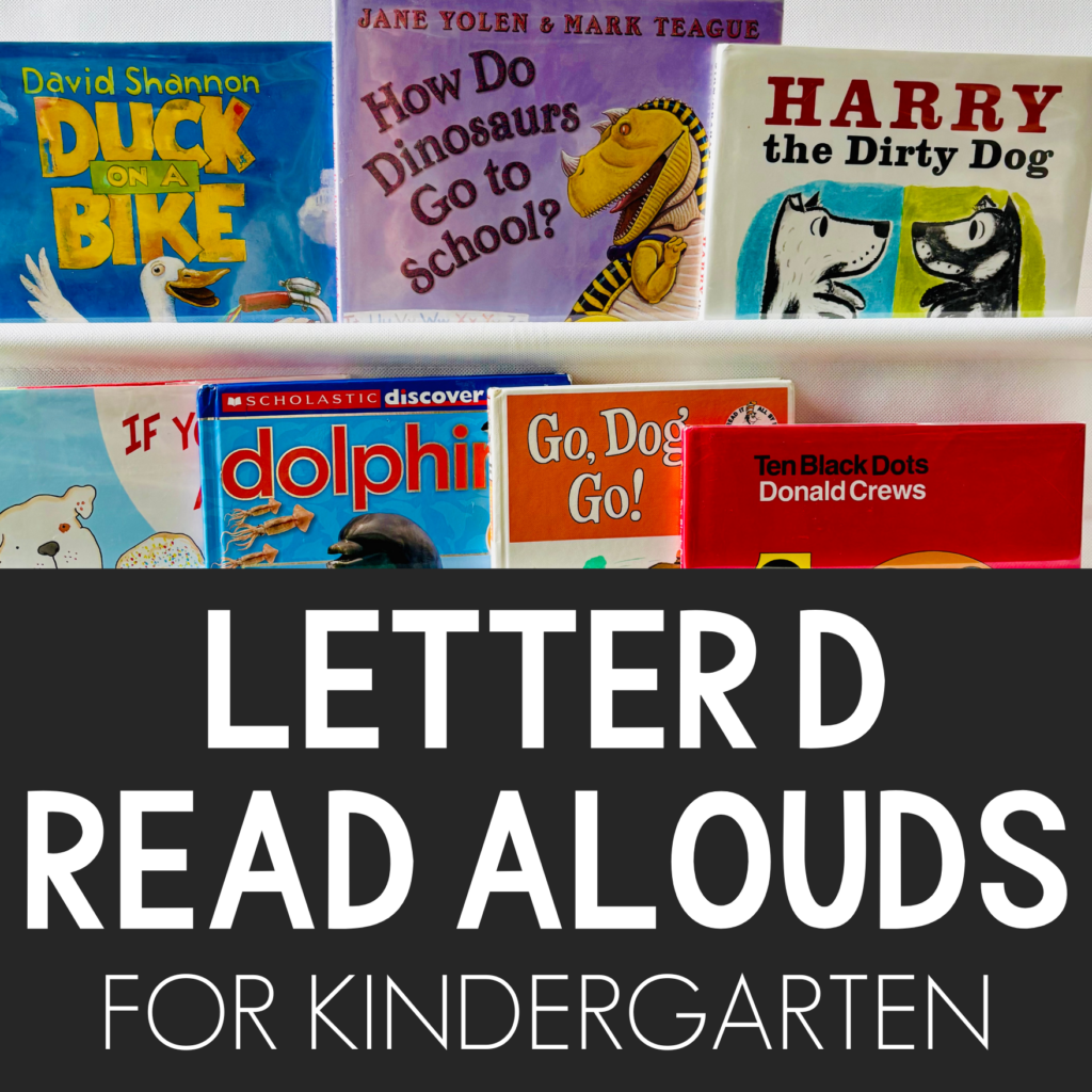 Books for Teaching About the Letter D - Katie Roltgen Teaching