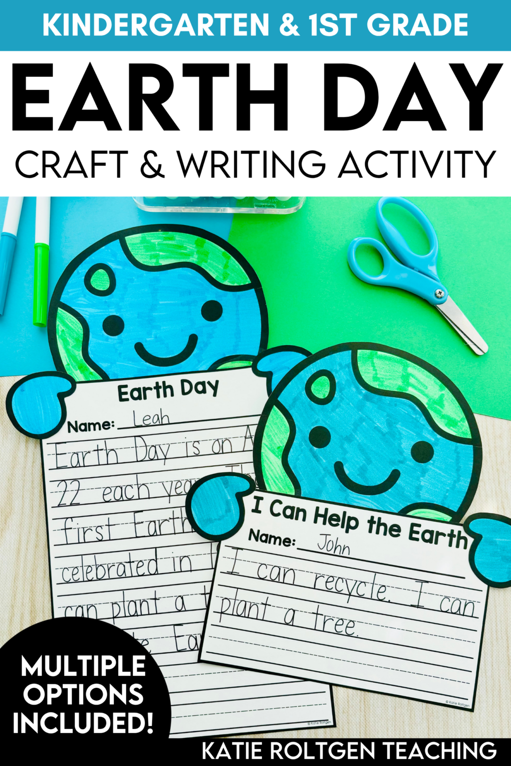 An Easy Earth Day Bulletin Board Idea for Kindergarten - Katie Roltgen ...