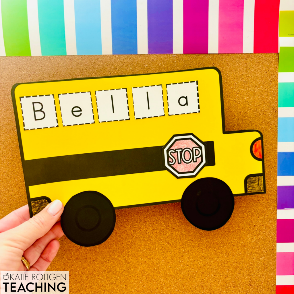 all about me activity back to school bulletin board