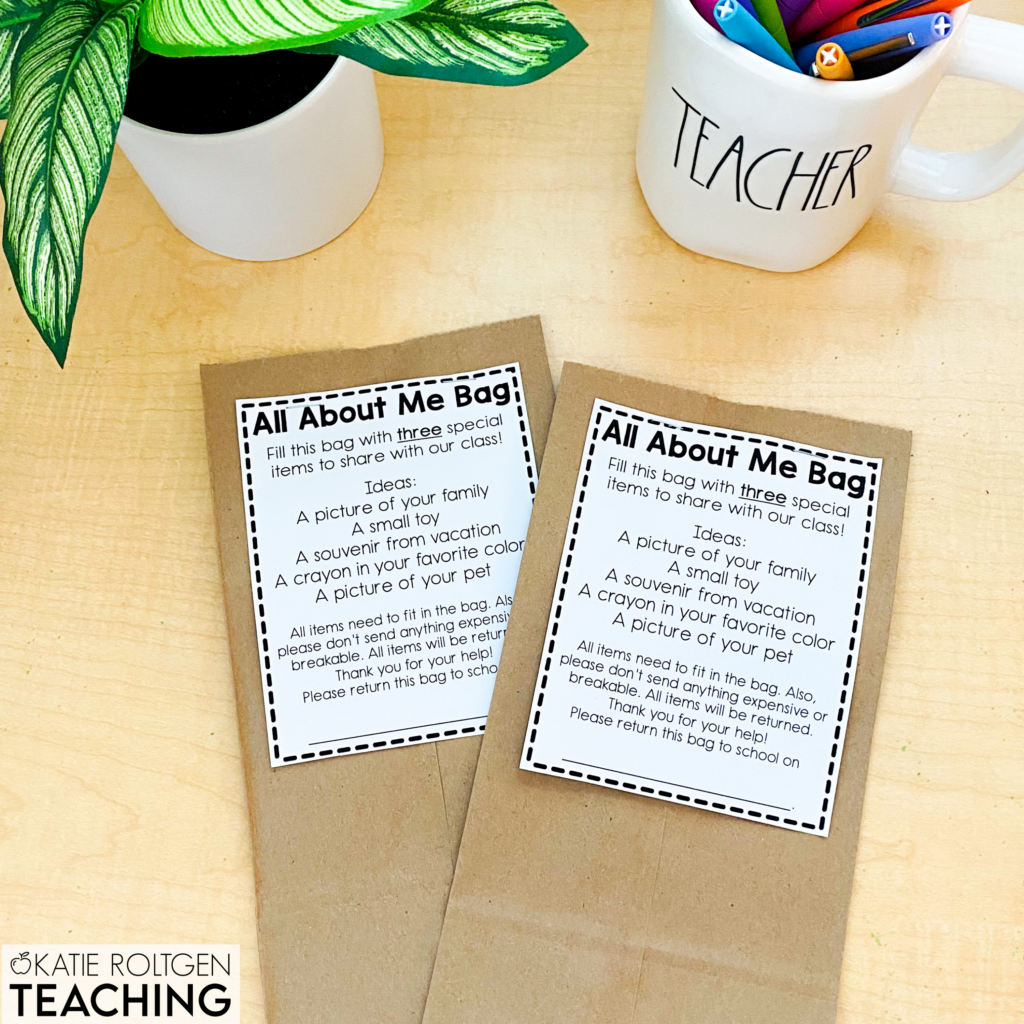 all about me activity