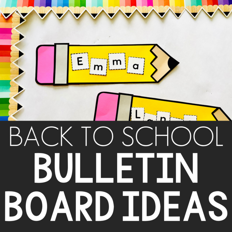 back to school bulletin boards