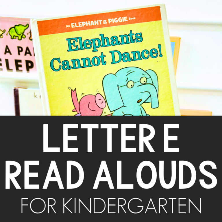 letter e books