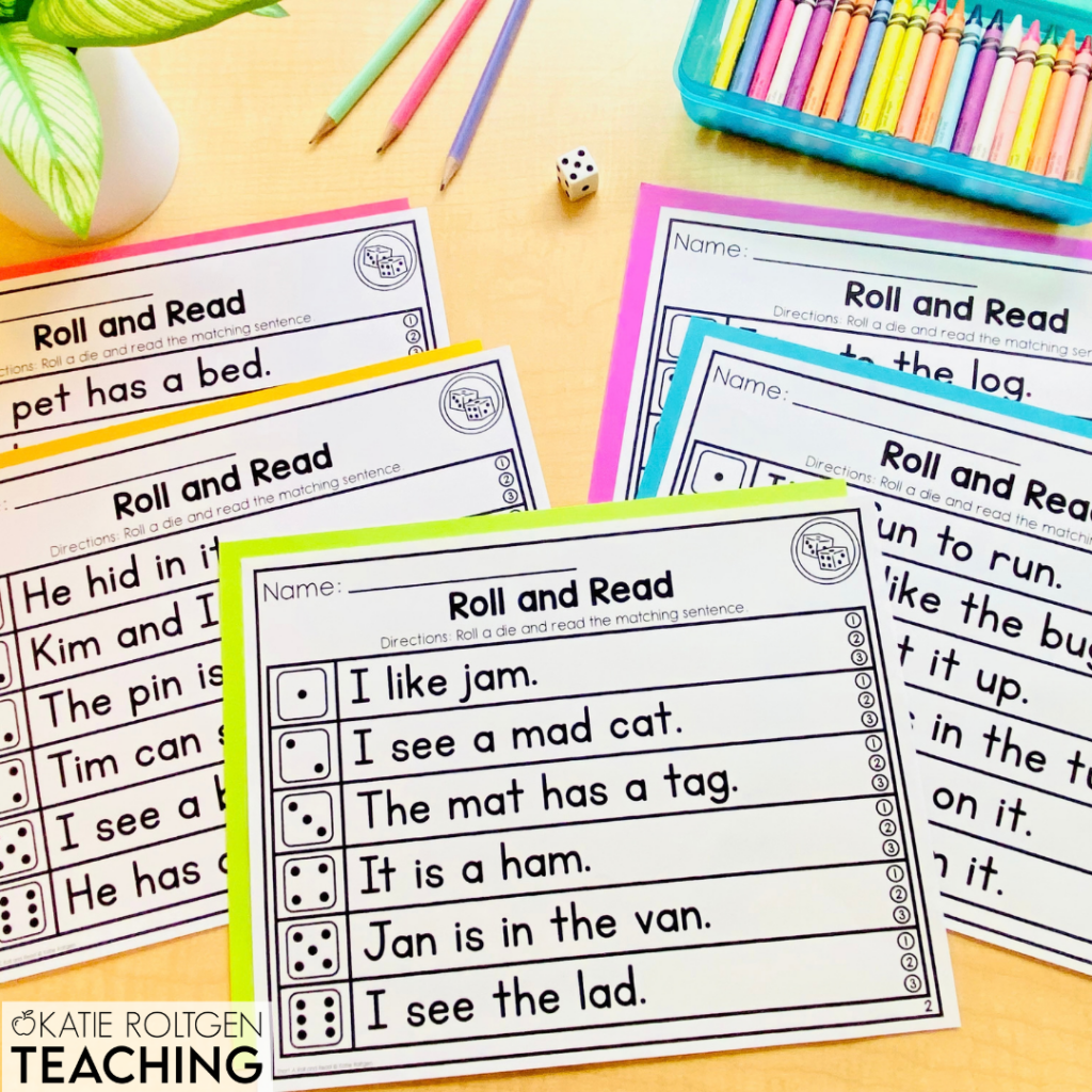 roll and read games