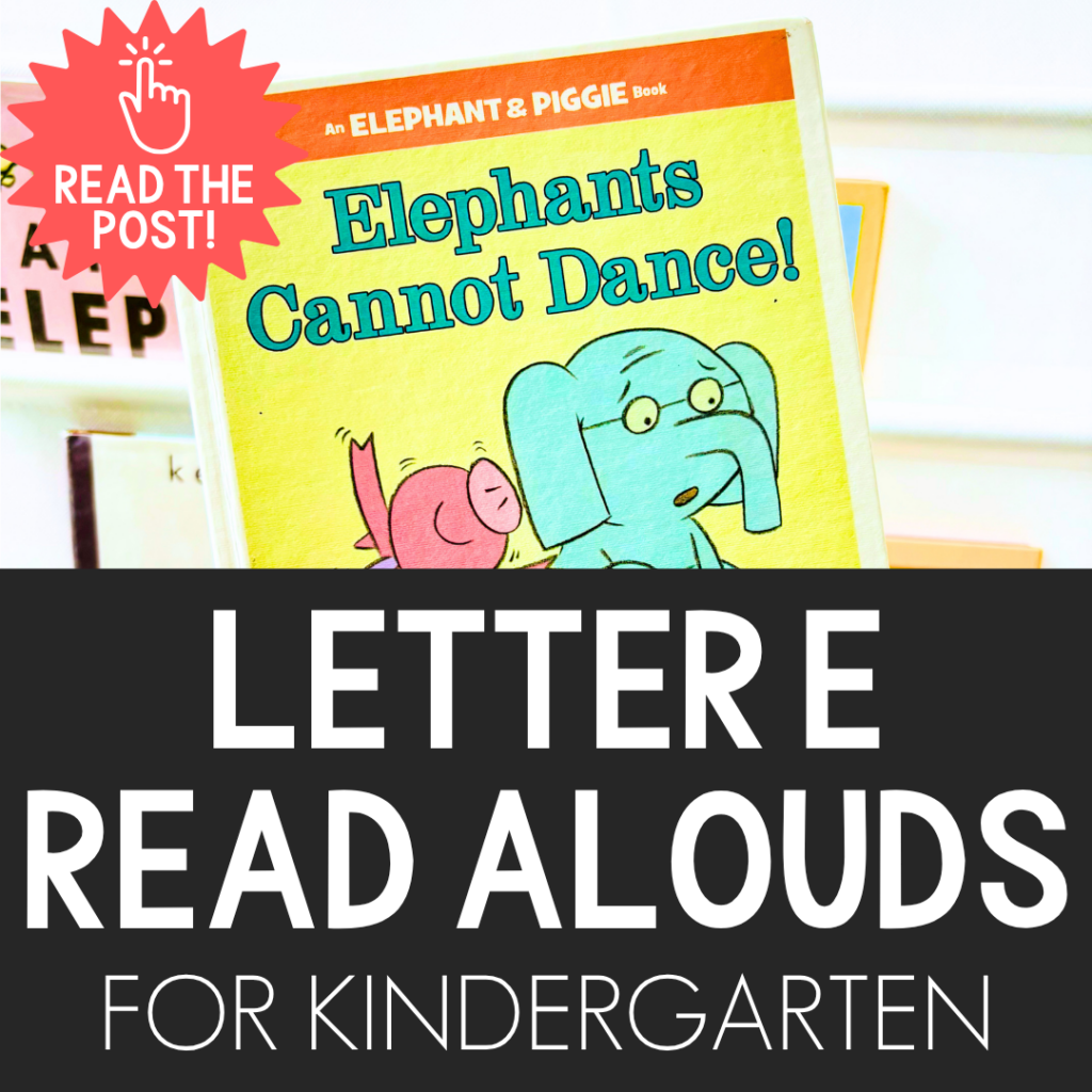 letter e books
