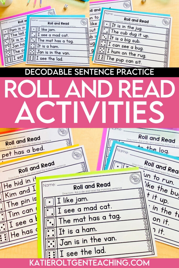 kindergarten reading activities